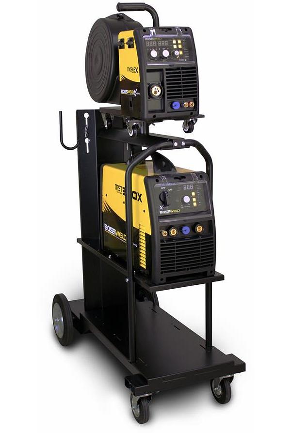 Bossweld 699350 - MST350X Multifunction Welder 350AMP 3 Phase Remote Wire Feeder Trolley - Plug Not Fitted