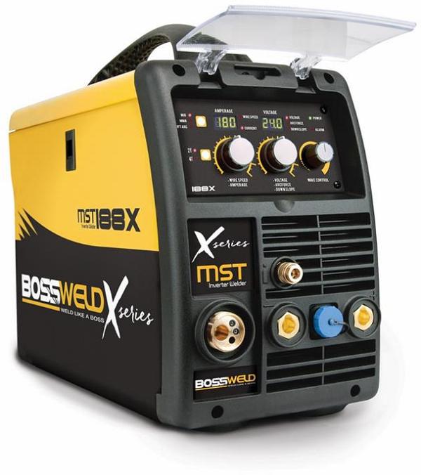 Bossweld MST188X - X-Series MST 188X MIG/Stick/TIG Inverter Welder