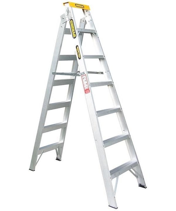 Gorilla DM007-I - Ladder - 2.1 - 3.9m (7-12ft) Dual Purpose - Aluminium