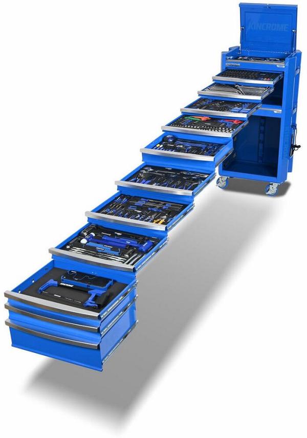 Kincrome K1955 - Contour Workshop Tool Kit - 554 Piece 11 Drawer 29