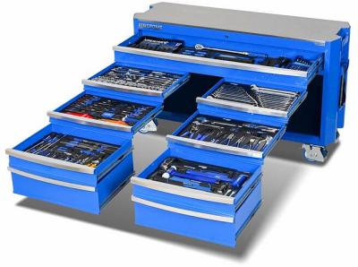 Kincrome K1968 - Contour Trolley Tool Kit - 454 Piece 60 12 Drawer - Blue