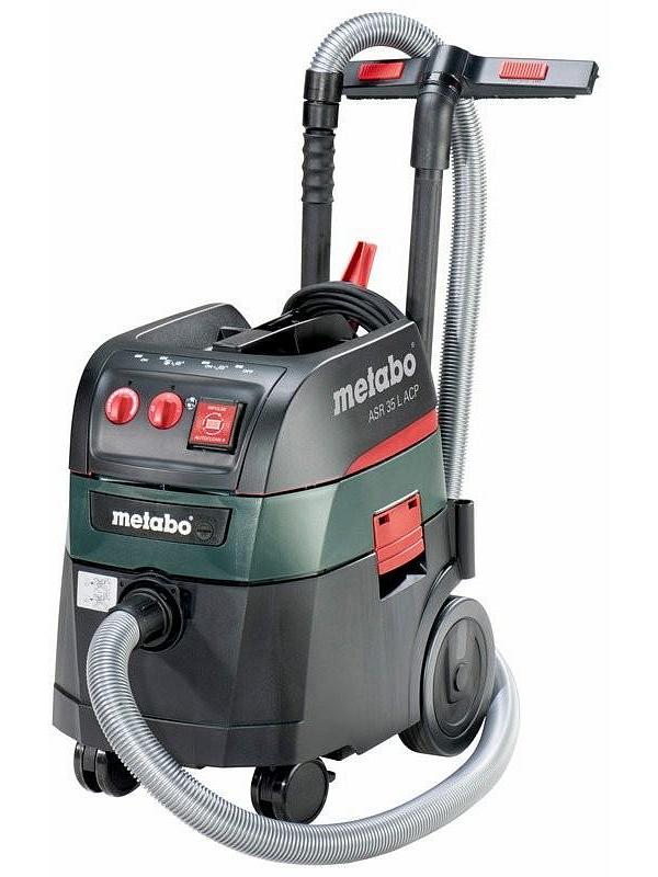 Metabo ASR35LACP - Dust Extractor/Vacuum Wet/Dry 1400W 35L Auto Clean Protection 225 Mbar Auto Filter Clean
