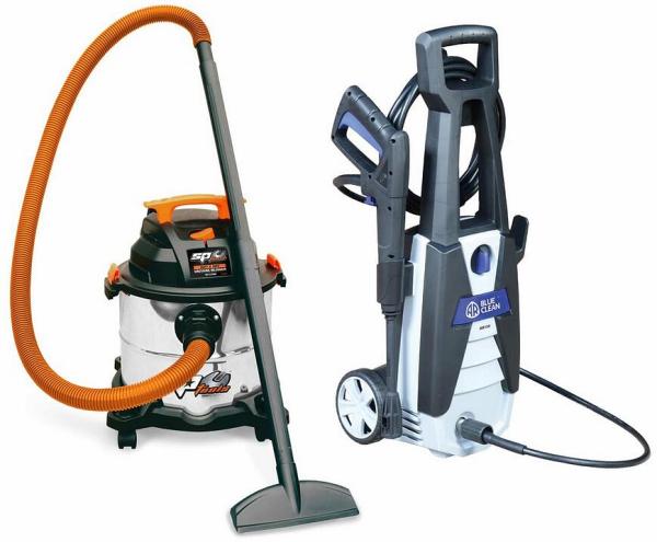 SP Tools SP2020 - Vacuum Cleaner/Pressure Washer Combo - SP020 + AR120