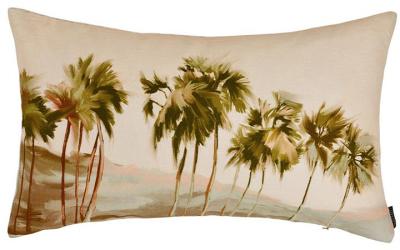 Isle of Paradise Lumbar Linen Cushion