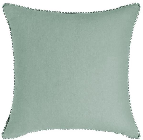 Mint Green Oversize Linen Cushion