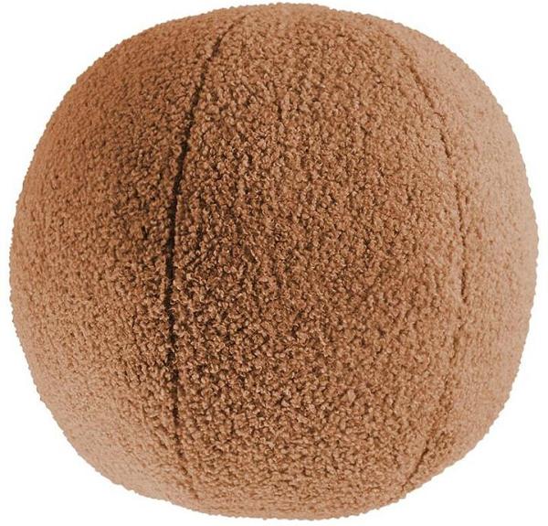 Natural Clay Boucle Ball Cushion