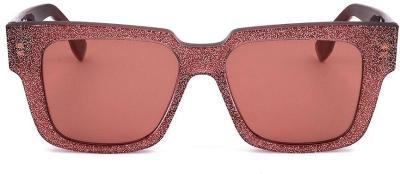 Agent Provocateur Sunglasses Debie Glamorama Dark Pink Glitter