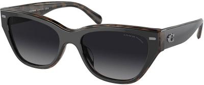 Coach Sunglasses HC8370F CH660 Asian Fit Polarized 5764T3