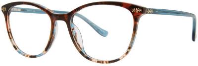 Kensie Eyeglasses Kiki Brown Turquoise