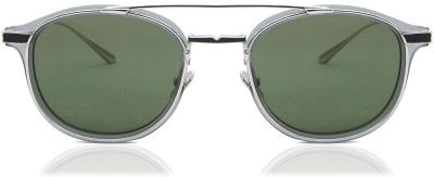 Leisure Society Sunglasses Calder/S 12K Silver/Matte Grey Green Lens