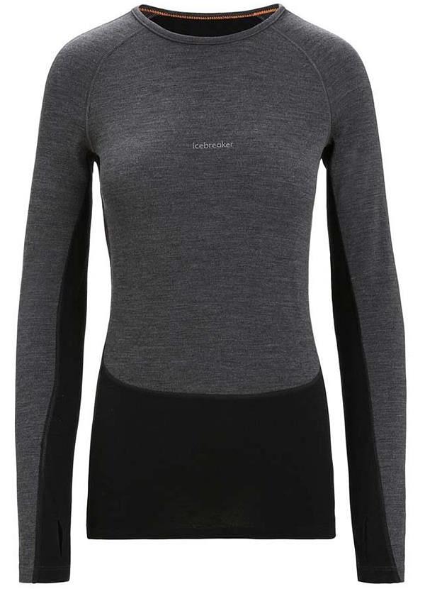 Icebreaker 260 ZoneKnit LS Crewe Womens Thermal Top