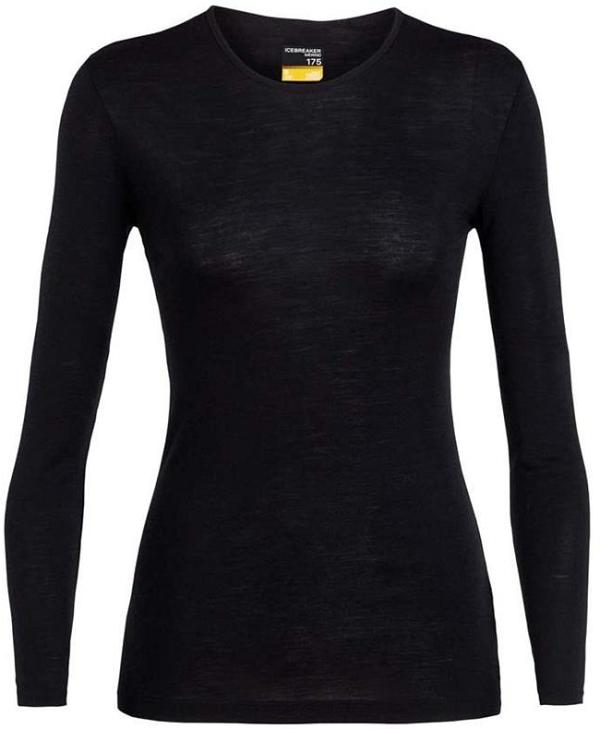 Icebreaker Merino 175 Everyday Womens Long Sleeve Thermal Crewe Top