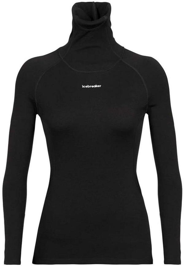 Icebreaker MerinoFine Long Sleeve Roll Neck Womens Thermal Top