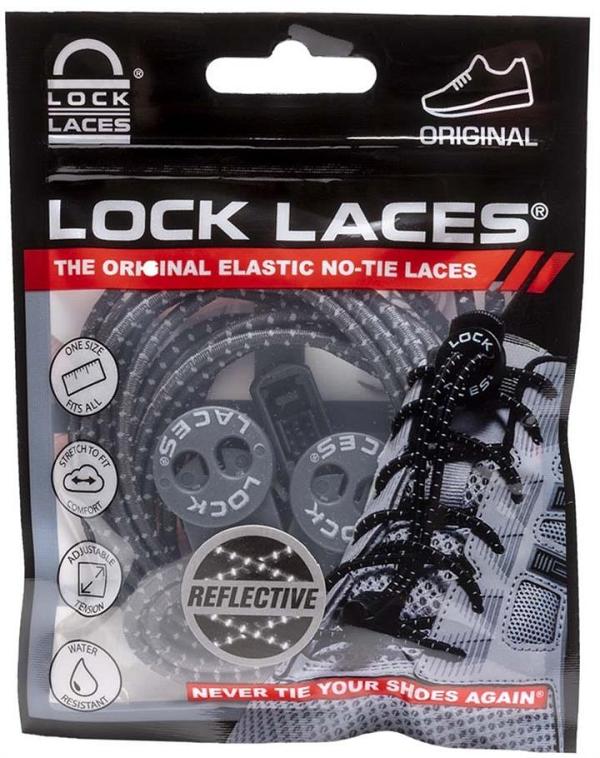 Lock Laces Reflective Shoe Laces