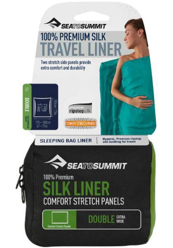 Sea To Summit Premium Silk Travel Sleeping Bag Liner