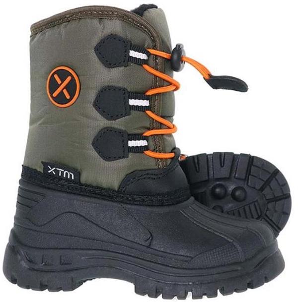XTM Rocket Winter Boa Lined Kids Snow Boots