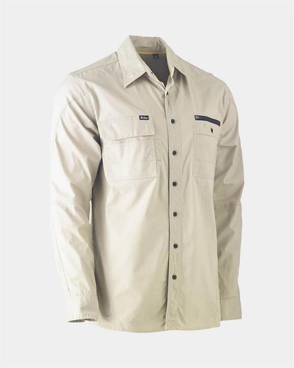 Bisley Flex & Move™ Long Sleeve Utility Work Shirt