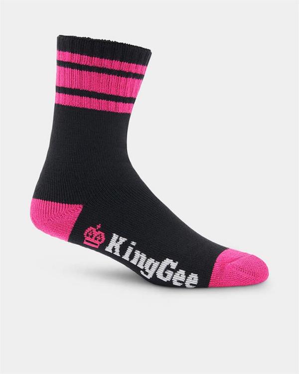 King Gee Women's Bamboo Sock - 3 Pack