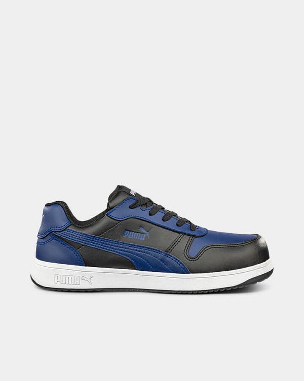 Puma Frontcourt Low Safety Shoe - Blue/Black