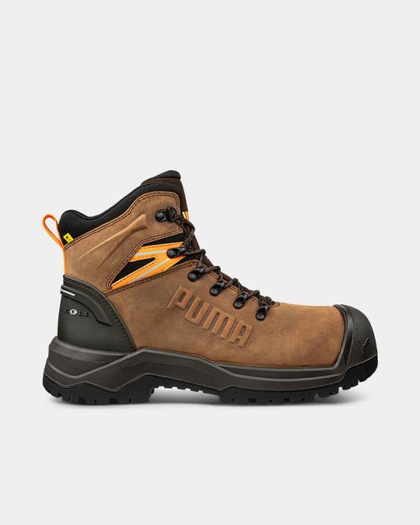 Puma Iron HD Mid 6" Safety Boot - Brown