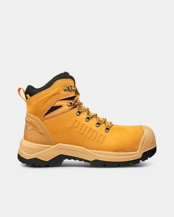 Puma Iron HD Mid 6" Safety Boot - Wheat