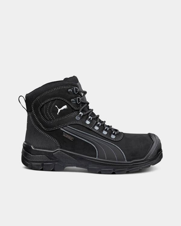 Puma Sierra Nevada Waterproof Zip Sided Safety Boot - Black