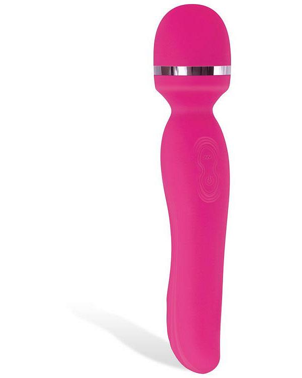 Adam and Eve Intimate Curves 7.75 Silicone Wand Vibrator