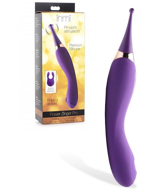 Inmi Dual Ended Silicone Pulsing & Pinpoint G Spot Vibrator