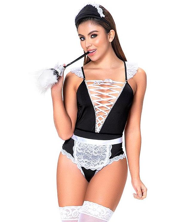 Mapale by Espiral Spring Clean 3 Pce French Maid Costume