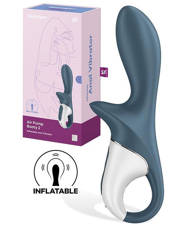 Satisfyer Air Pump Booty 2 Inflatable 7 Anal Vibrator