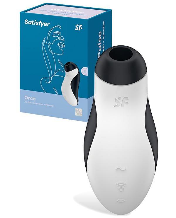 Satisfyer Orca 4.5 Vibrating Air Pulse Clitoral Stimulator