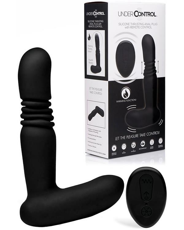 Under Control 5 Remote Controlled Thrusting Silicone Butt Plug
