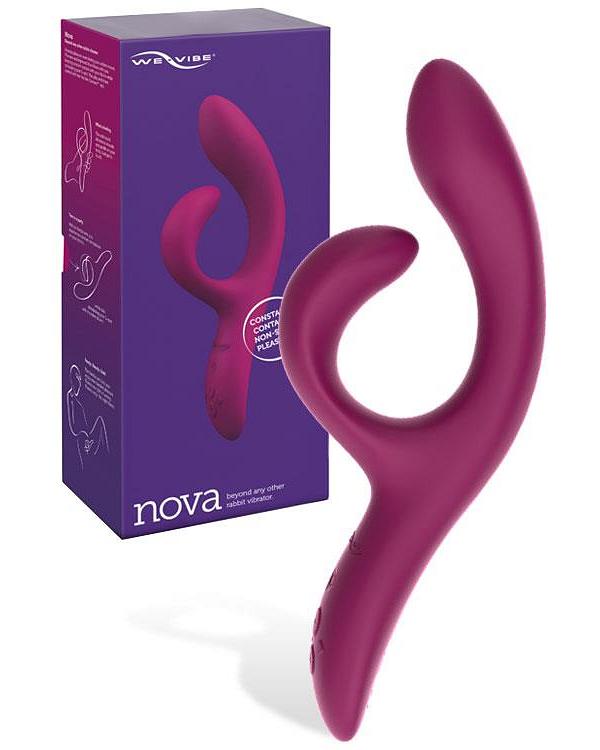 We-Vibe Nova 2 8.5 App Controlled Adjustable Rabbit Vibrator