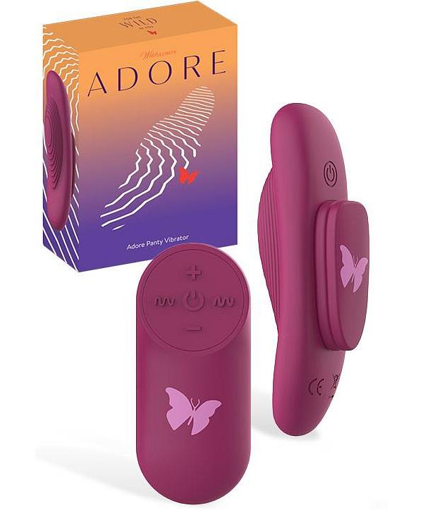 Wild Secrets Adore Remote Controlled 3.7 Panty Vibrator