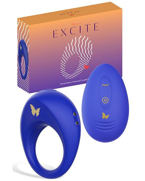 Wild Secrets Excite 2.75 Remote Controlled Deluxe Vibrating Couple's Ring
