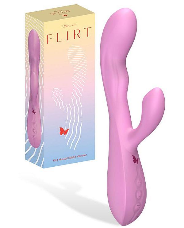 Wild Secrets Flirt 9 Heated Rabbit Vibrator