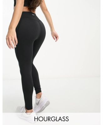 ASOS 4505 Hourglass icon legging with bum sculpt seam detail and pocket-Black