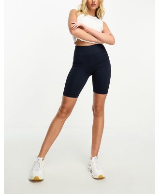 ASOS 4505 Icon 20cm legging shorts with bum sculpt detail in performance fabric in navy