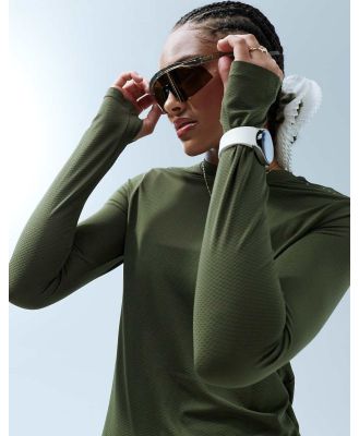 ASOS 4505 Icon long sleeve running top in green