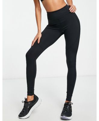 ASOS 4505 Tall icon leggings with bum sculpt seam detail and pocket-Black