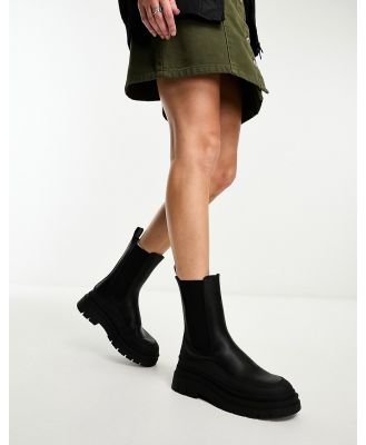 ASOS DESIGN Antidote chunky chelsea boots in black