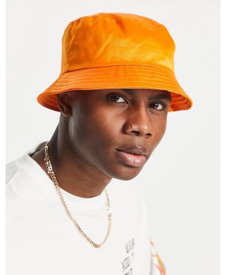 ASOS DESIGN bucket hat in orange