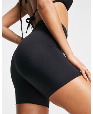ASOS DESIGN mix and match legging bikini bottoms in black