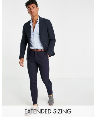 ASOS DESIGN skinny suit jacket in navy-Blue