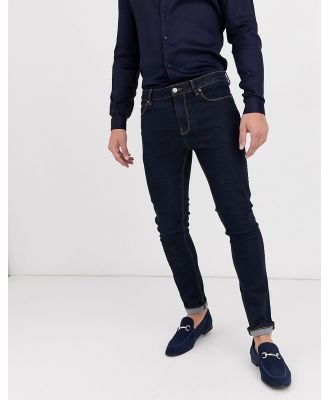 ASOS DESIGN super skinny jeans in raw blue