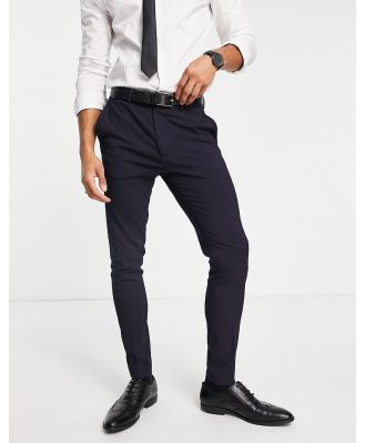 ASOS DESIGN super skinny mix and match suit pants in navy-Green