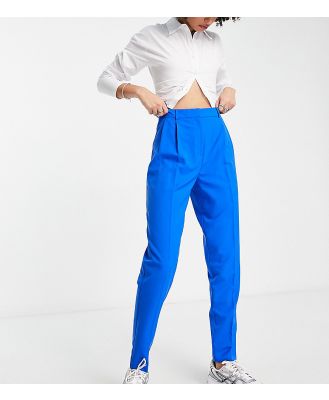 ASOS DESIGN Tall smart tapered pants in blue