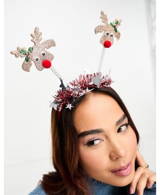 Accessorize reindeer novelty headband in red