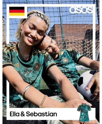 adidas Football Womens World Cup 23 Germany away shirt in green