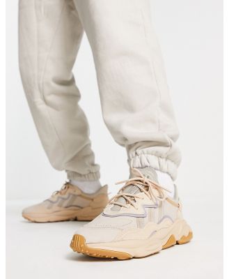 adidas Originals Ozweego trainers in sand-Neutral